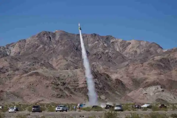 Man Launches Himself In Self-Made Rocket To Prove Flat Earth Theory